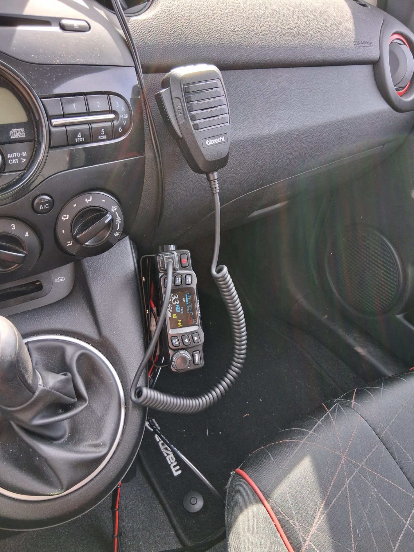 Albrecht in meinem Auto